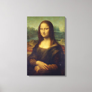 Lienzo Leonardo da Vinci icónico Mona Lisa