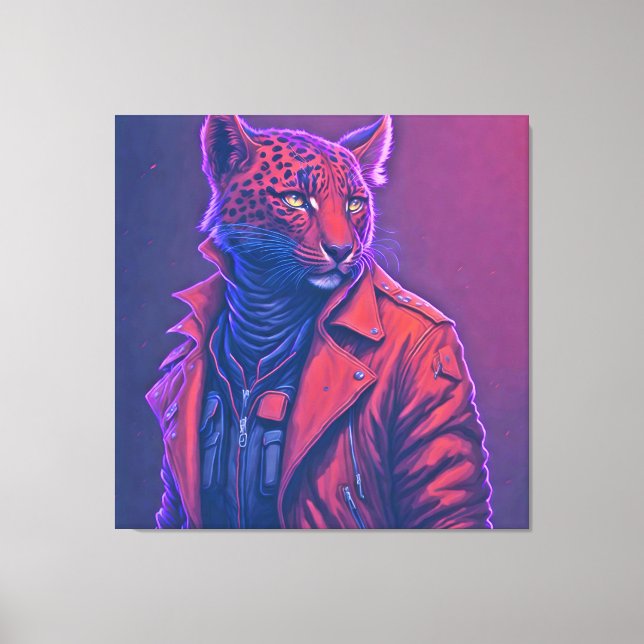 LIENZO LEOPARD LUXURY #2 (Anverso)