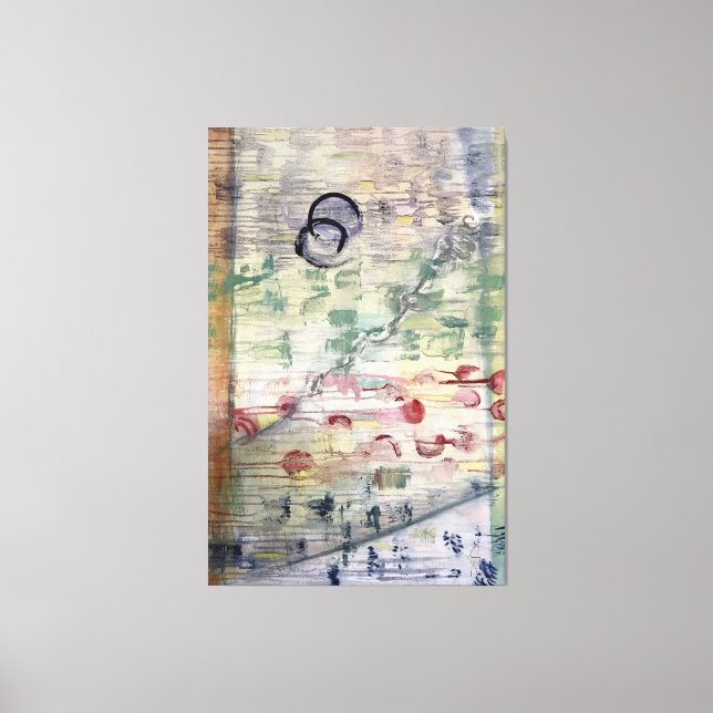 Lienzo "Les Feuilles" by Joan Soilleux (Anverso)