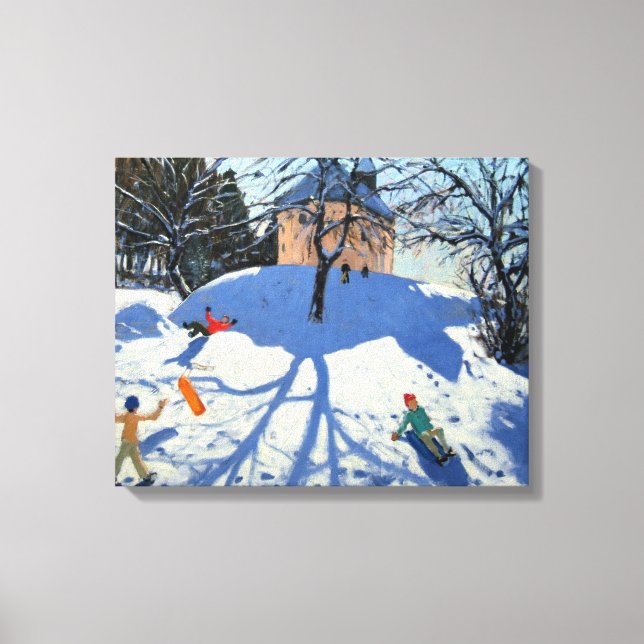 Lienzo Les Gets (Anverso)