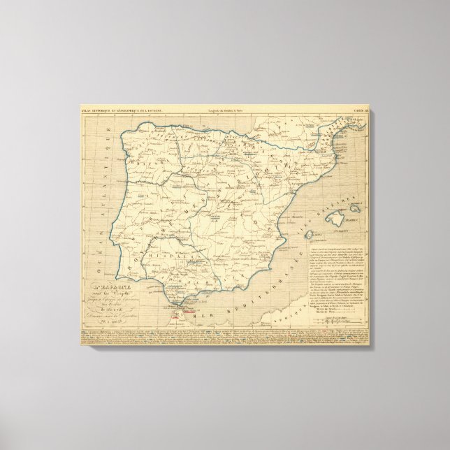 Lienzo L'Espagne 585 a 756 (Anverso)