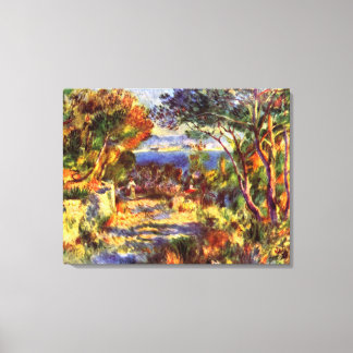 Lienzo L'Estaque de Pierre Renoir, Impresionismo antiguo