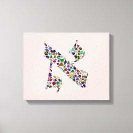 Lienzo Letra hebrea ALEF