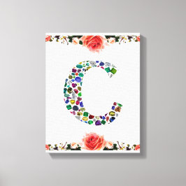Lienzo Letra inicial C