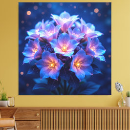 Lienzo Leuchtende Blütenpracht