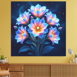 Lienzo Leuchtende Blütenpracht