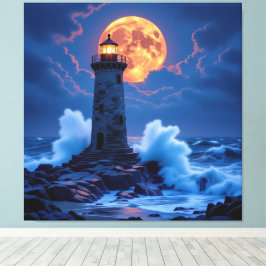 Lienzo Leuchtturm am Rande der Welt