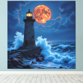 Lienzo Leuchtturm am Rande der Welt