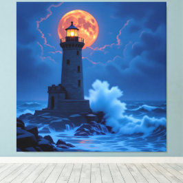 Lienzo Leuchtturm am Rande der Welt
