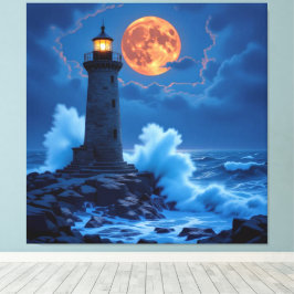Lienzo Leuchtturm am Rande der Welt