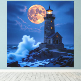 Lienzo Leuchtturm am Rande der Welt