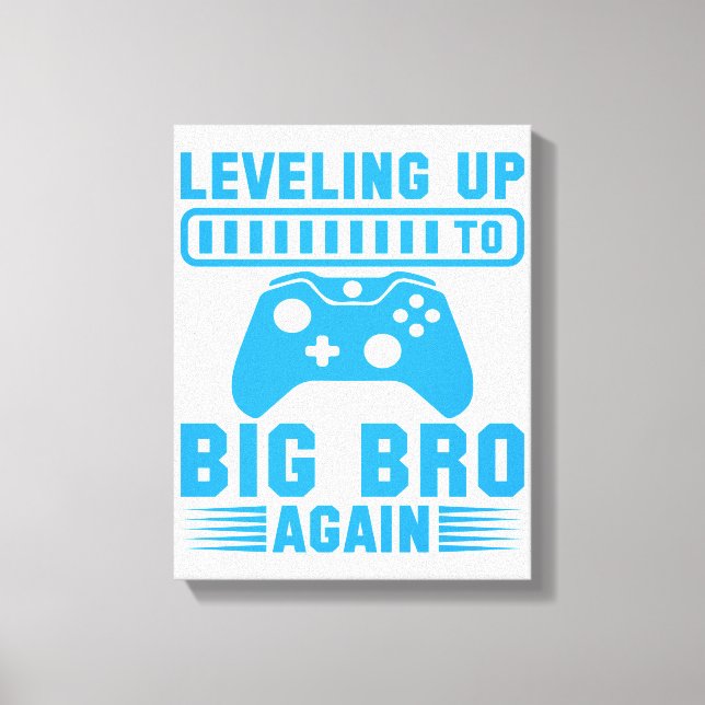 Lienzo Levantar De Nuevo A Big Bro (Anverso)