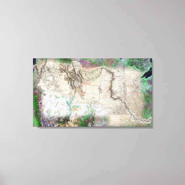 Lienzo Lewis y Clark (Anverso)