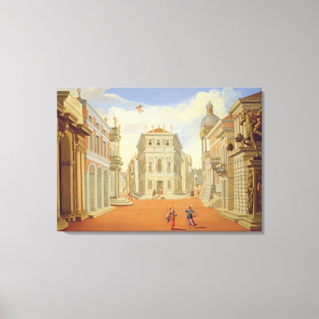 Lienzo Ley II, escenas I y VIII (Anverso)