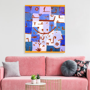 Lienzo Leyenda del Nilo   Paul Klee  