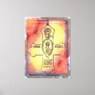 Lienzo Leyendas Canon Rosicrucian Emblem