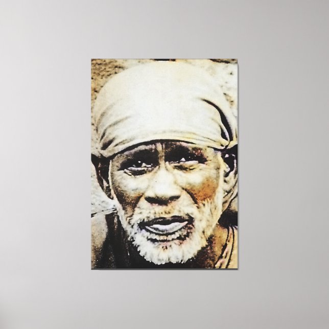 Lienzo Leyendas Canon Shirdi Sai Baba - (Anverso)