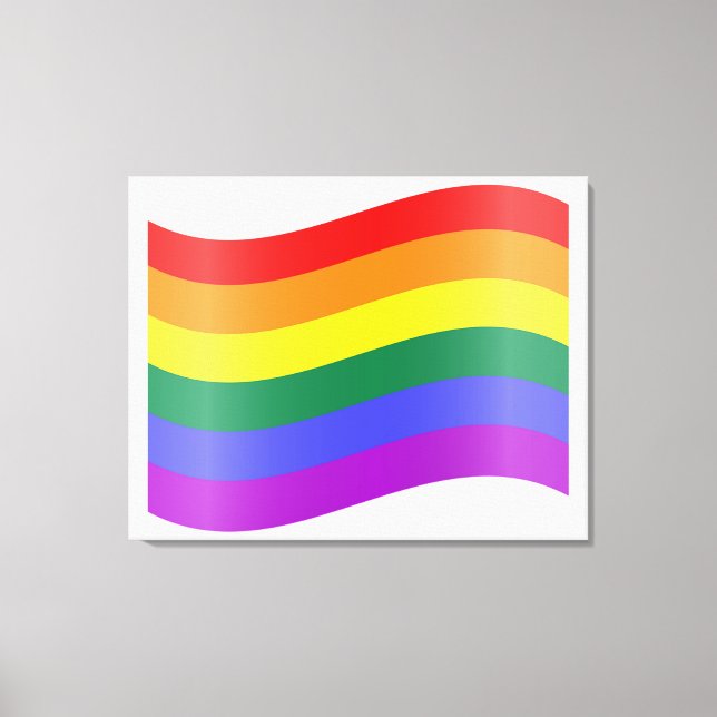 Lienzo Lgbtq Rainbow (Anverso)