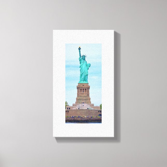 Lienzo Liberty Enlightening the World Lazarus Poem Canvas (Anverso)