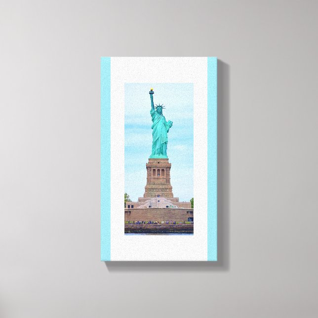 Lienzo Liberty Enlightening the World Lazarus Poem Canvas (Anverso)