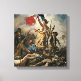 Lienzo Liberty Leading the People Eugène Delacroix