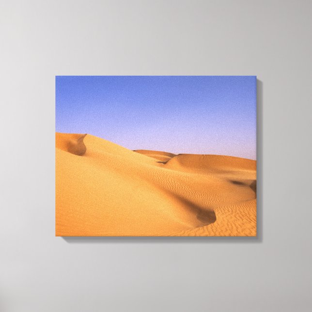 Lienzo Libia, Fezzan, desierto del Sahara, Erg Murzuq, ar (Anverso)