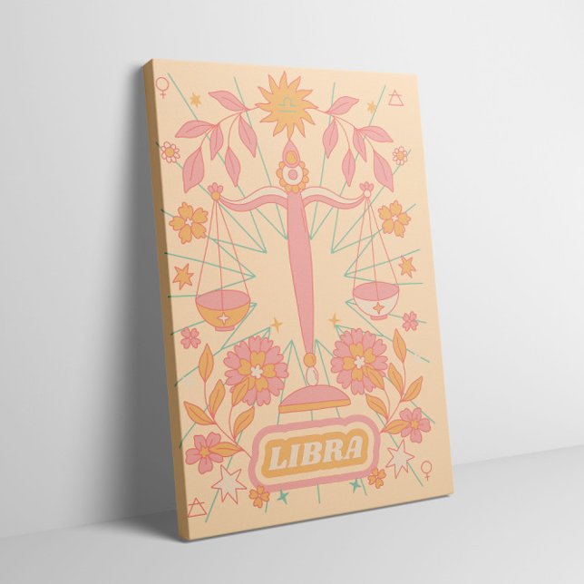 Lienzo Libra Celestial Zodiac Pastel Dreams Wall Arts (Subido por el creador)