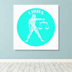 Lienzo Libra, Signo del Zodiaco, Horóscopo, Astrología