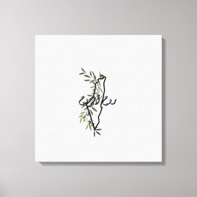 Lienzo libre palestina æح æææ・ح (Anverso)