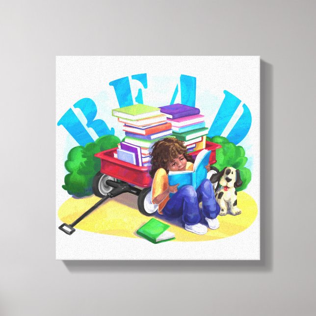 Lienzo Libro Wagon (Anverso)