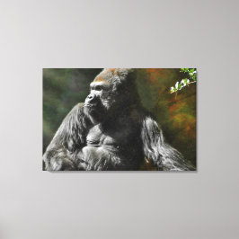 LIENZO LÍDER DE SILVERBACK GORILLA