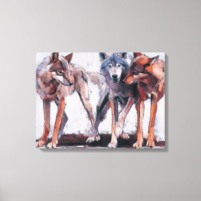 Lienzo Líderes de paquete 2001 (Anverso)