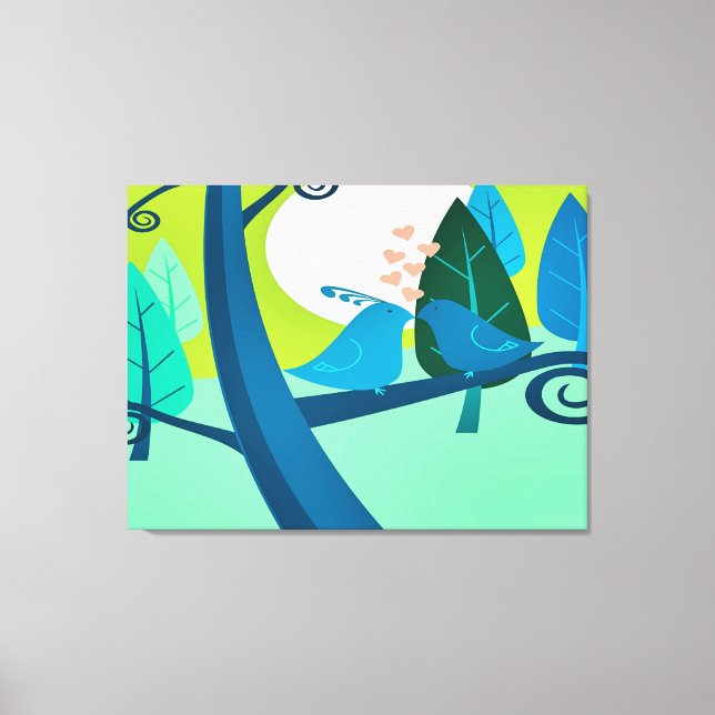 Lienzo Liebeslied (Anverso)