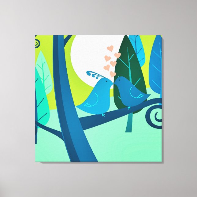 Lienzo Liebeslied (Anverso)