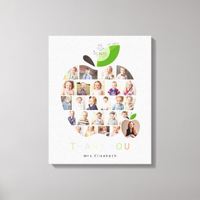 Lienzo Lienzo, tamaño: 16" x 20" (Anverso)