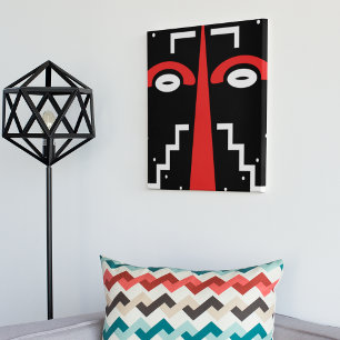 Lienzo Ligbi Tribal Africano