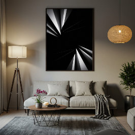 Lienzo Light Abyss Geometry