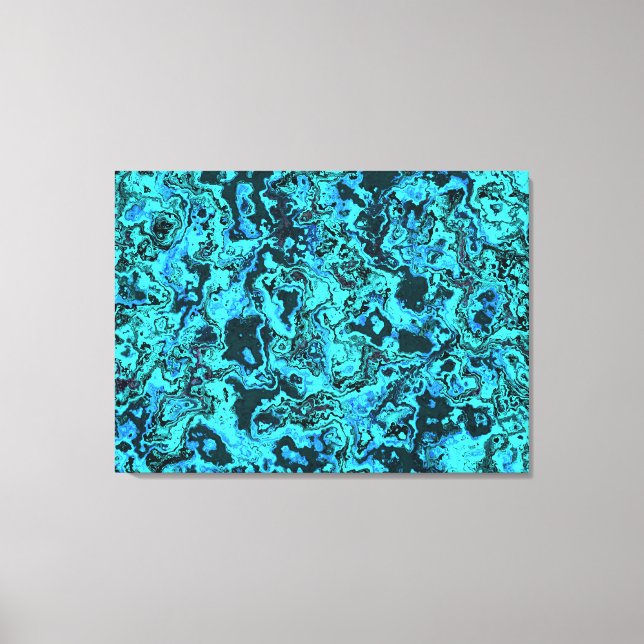 Lienzo Light Blue Turquoise (Anverso)