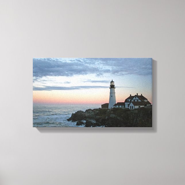 Lienzo Lighthouse Head Wall Art Canvas (Anverso)