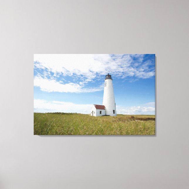 Lienzo Lighthouses | Lighthouse Massachusetts (Anverso)