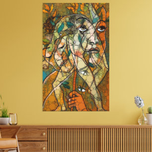 Lienzo Ligustri, puntos infinitos por Francis Picabia