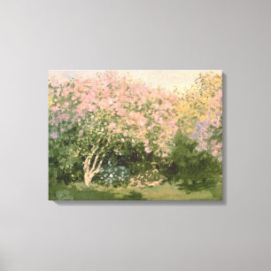 Lienzo Lila en el Sun, 1873 de Claude Monet el  