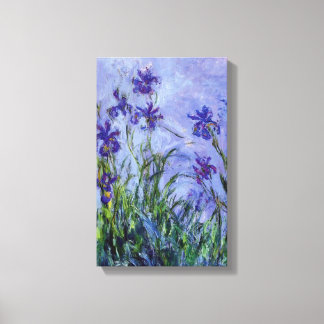 Lienzo Lilac Irises Claude Monet Bella Artes