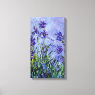 Lienzo Lilac Irises Monet Bella Artes