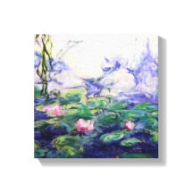 Lilies De Agua Inspirados En Monet