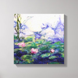Lienzo Lilies De Agua Inspirados En Monet