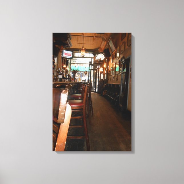 Lienzo Lily Bar (Anverso)