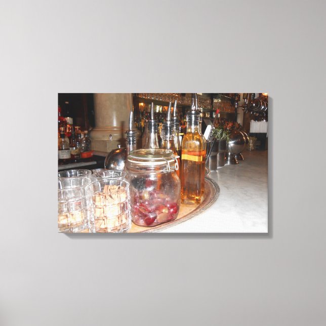 Lienzo Lily Bar (Anverso)