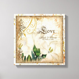 Lienzo Lily Botánica Lilies Amor Boda Personalizada