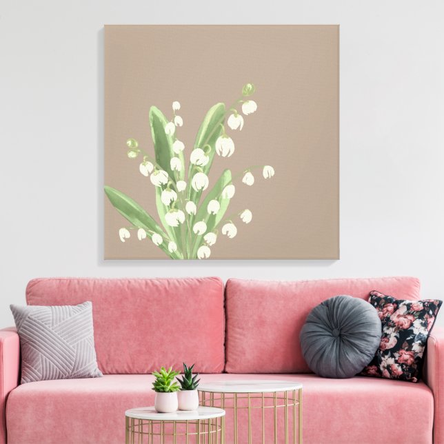 Lienzo Lily De La Floral Del Valle (Insitu (Sala de estar))